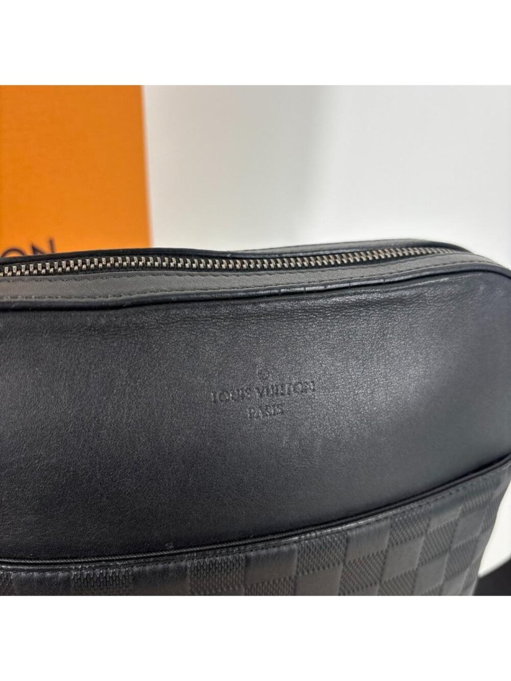 Louis Vuitton Super Damier Infini Pochette Shoulder Bag - Picture 6 of 15